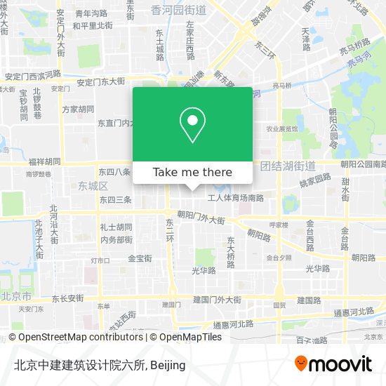 北京中建建筑设计院六所 map