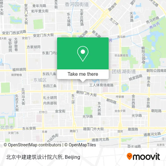 北京中建建筑设计院六所 map