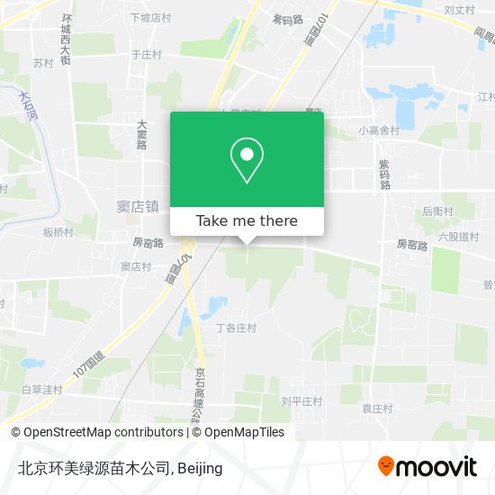 北京环美绿源苗木公司 map