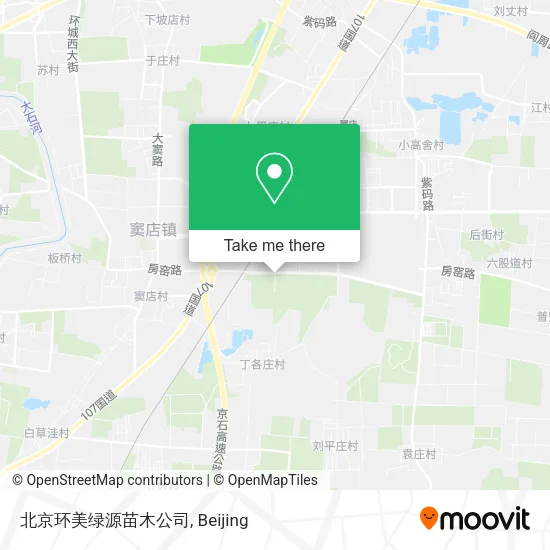北京环美绿源苗木公司 map