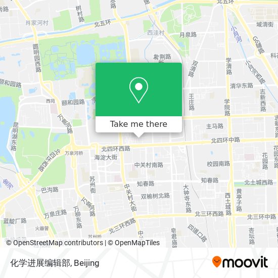 化学进展编辑部 map