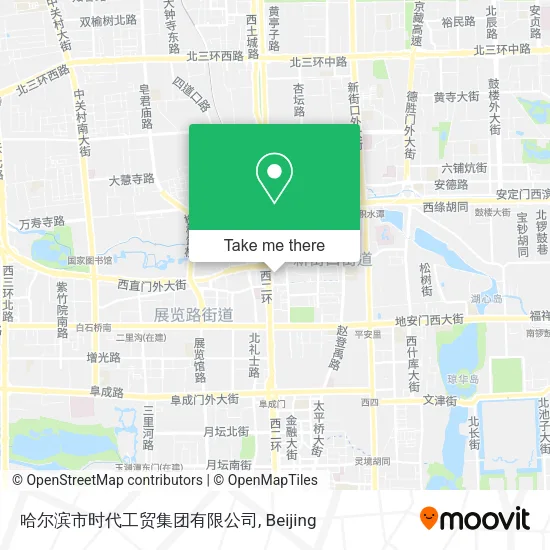 哈尔滨市时代工贸集团有限公司 map
