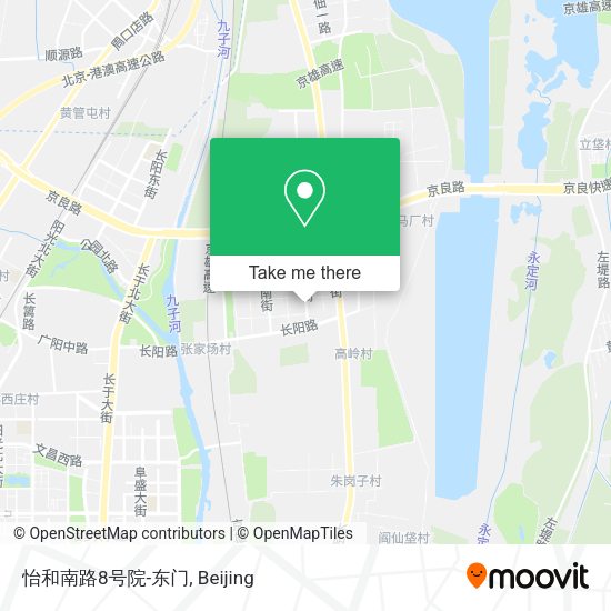 怡和南路8号院-东门 map