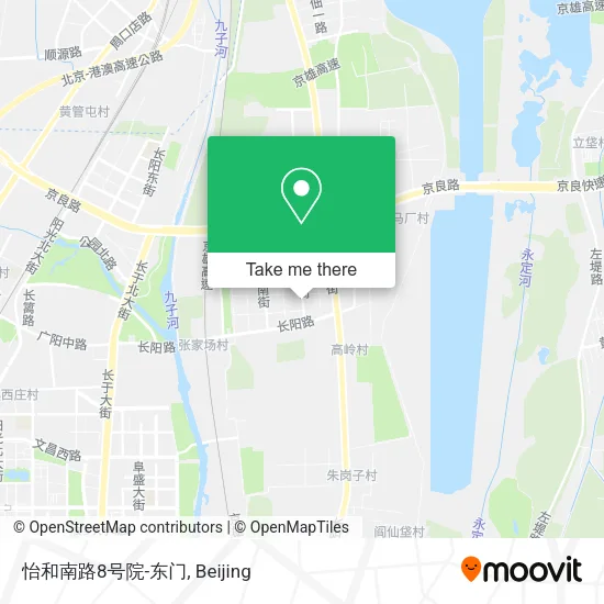 怡和南路8号院-东门 map