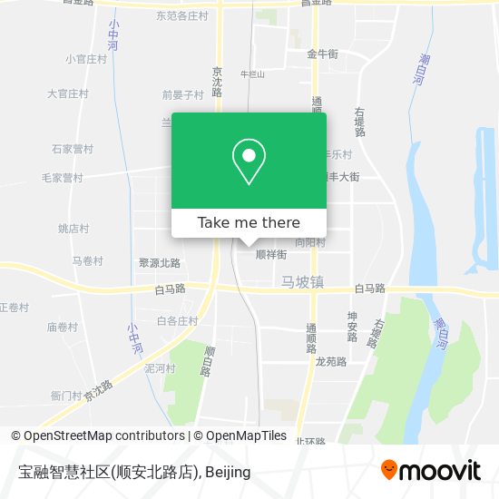 宝融智慧社区(顺安北路店) map