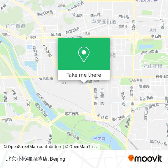 北京小懒猫服装店 map