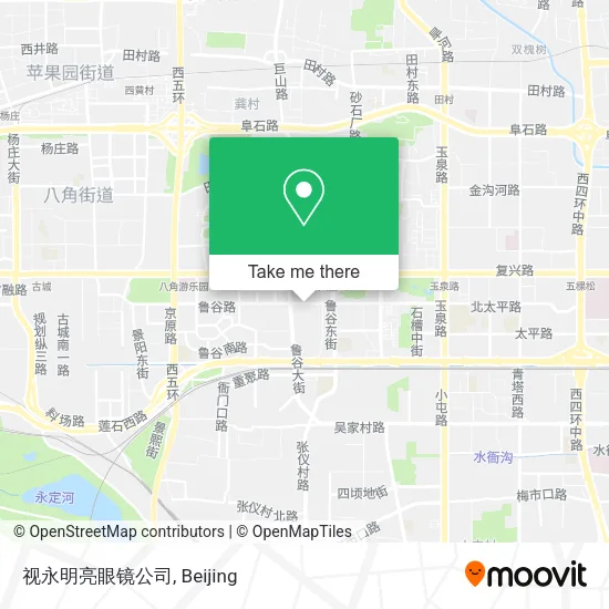 视永明亮眼镜公司 map