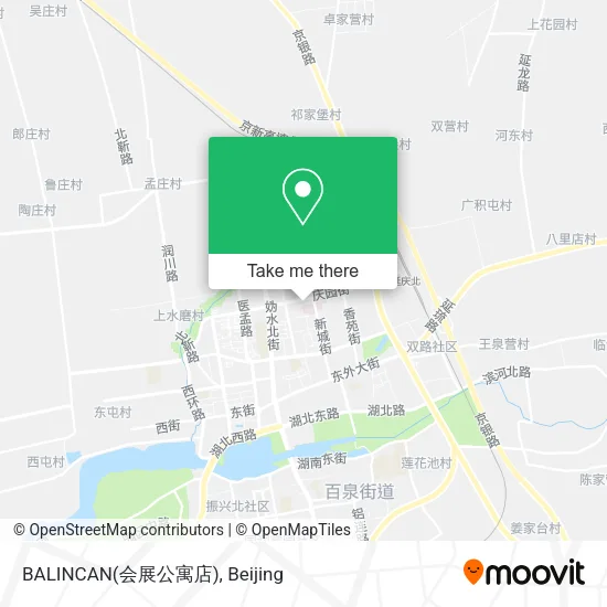 BALINCAN(会展公寓店) map