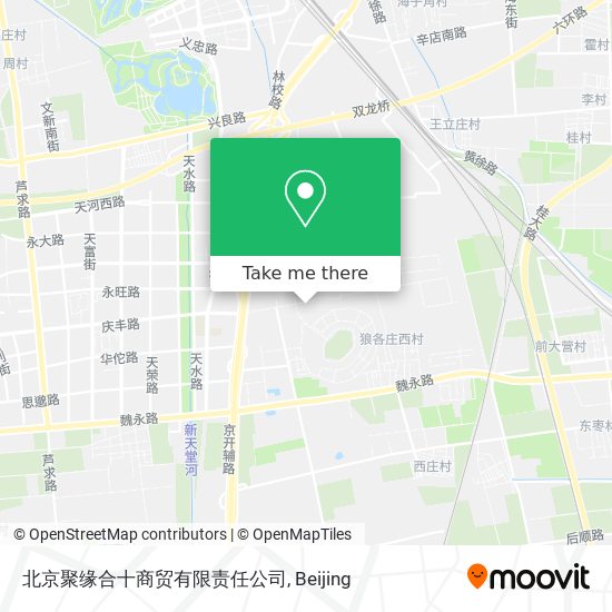 北京聚缘合十商贸有限责任公司 map