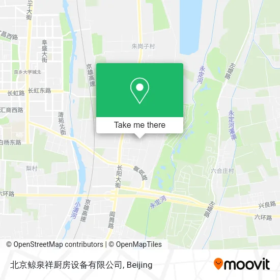北京鲸泉祥厨房设备有限公司 map
