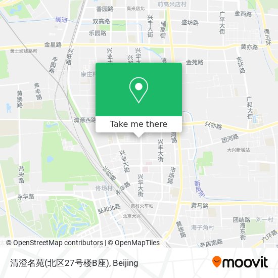 清澄名苑(北区27号楼B座) map