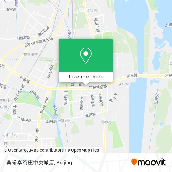 吴裕泰茶庄中央城店 map