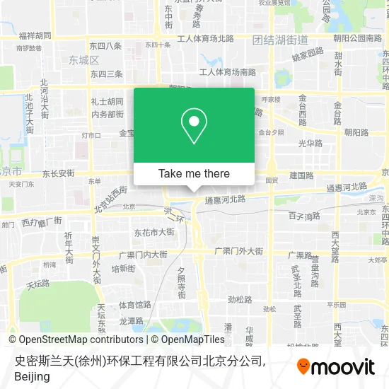 史密斯兰天(徐州)环保工程有限公司北京分公司 map