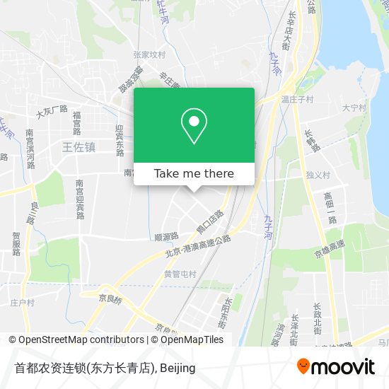 首都农资连锁(东方长青店) map