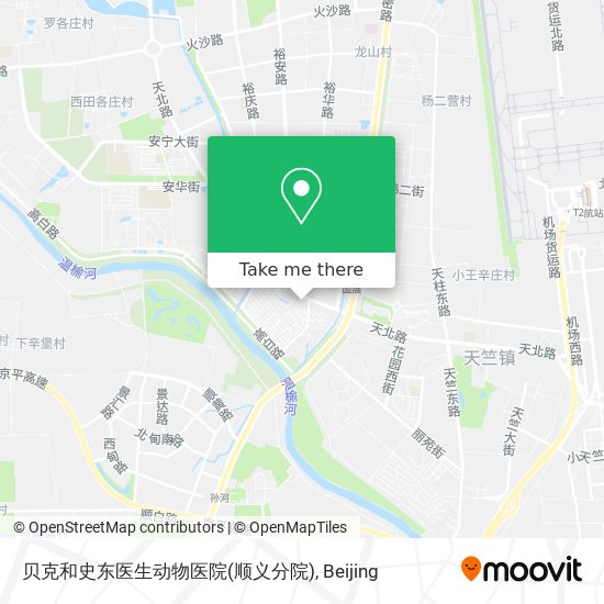 贝克和史东医生动物医院(顺义分院) map