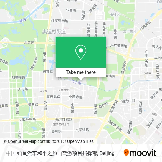 中国·缅甸汽车和平之旅自驾游项目指挥部 map
