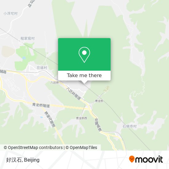 好汉石 map