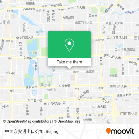 中国京安进出口公司 map