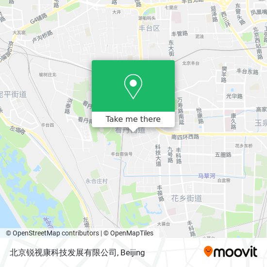 北京锐视康科技发展有限公司 map