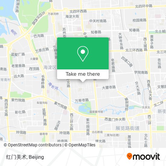 红门美术 map
