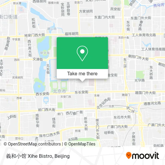 義和小馆 Xihe Bistro map