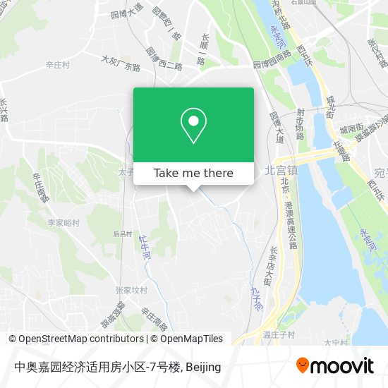 中奥嘉园经济适用房小区-7号楼 map