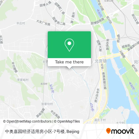 中奥嘉园经济适用房小区-7号楼 map