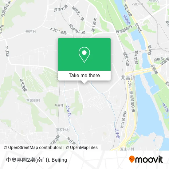 中奥嘉园2期(南门) map