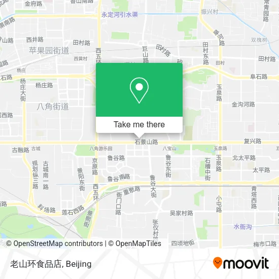 老山环食品店 map
