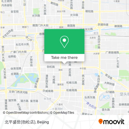 北平盛世(劲松店) map