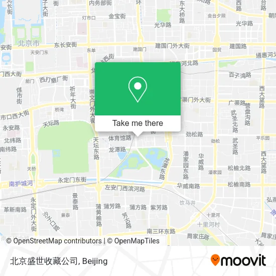 北京盛世收藏公司 map