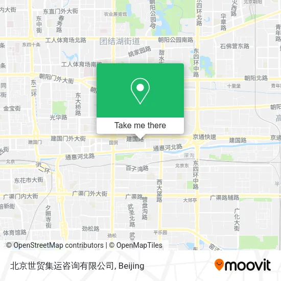 北京世贸集运咨询有限公司 map