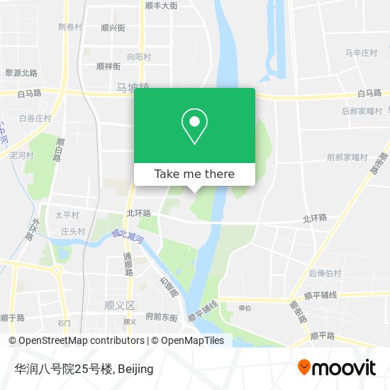华润八号院25号楼 map