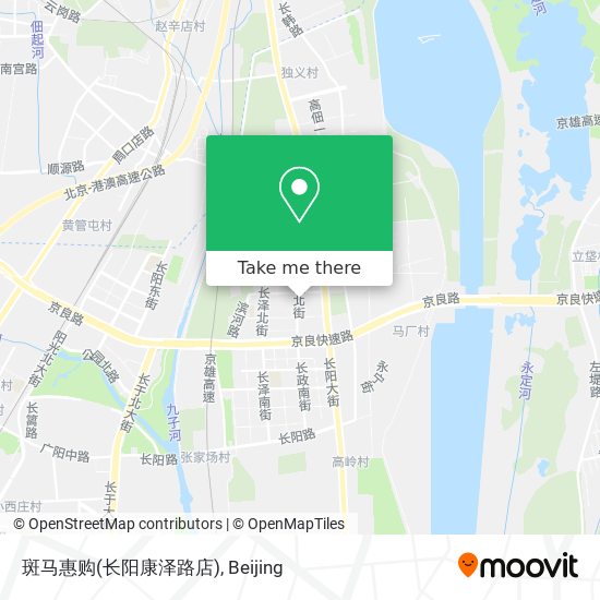 斑马惠购(长阳康泽路店) map