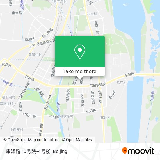 康泽路10号院-4号楼 map