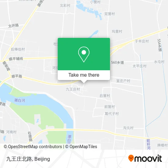 九王庄北路 map