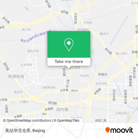 美喆华北仓库 map