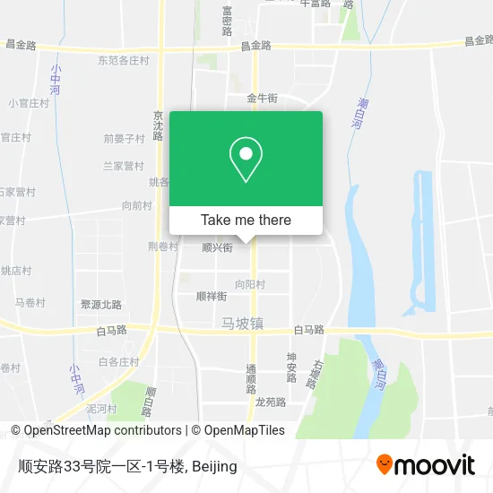 顺安路33号院一区-1号楼 map