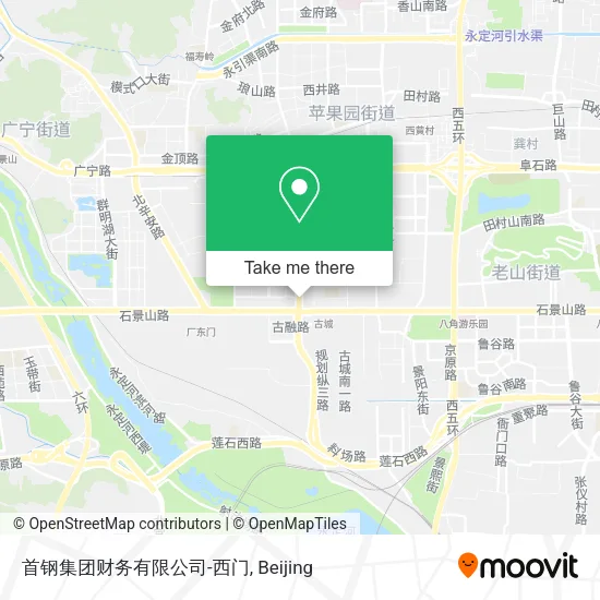 首钢集团财务有限公司-西门 map