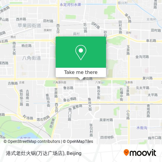 港式老灶火锅(万达广场店) map