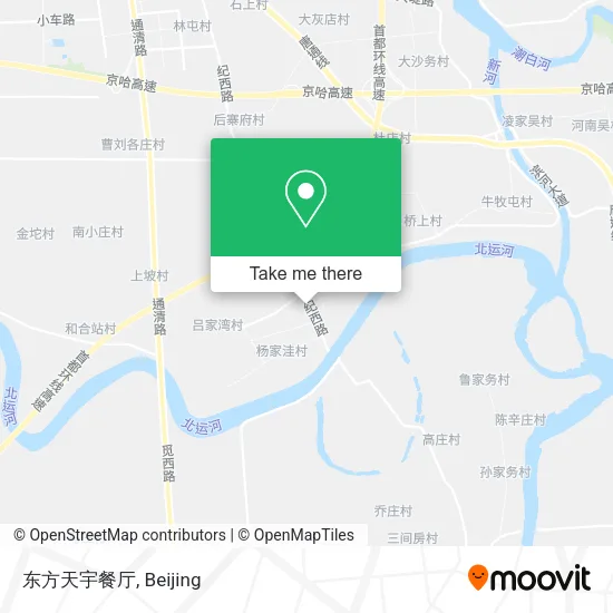 东方天宇餐厅 map