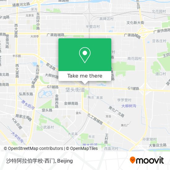 沙特阿拉伯学校-西门 map