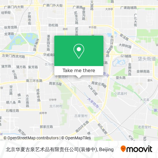 北京华夏古泉艺术品有限责任公司(装修中) map