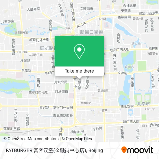 FATBURGER 富客汉堡(金融街中心店) map