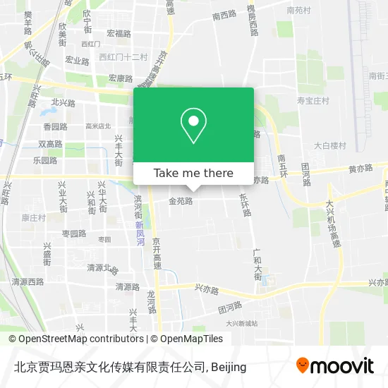 北京贾玛恩亲文化传媒有限责任公司 map