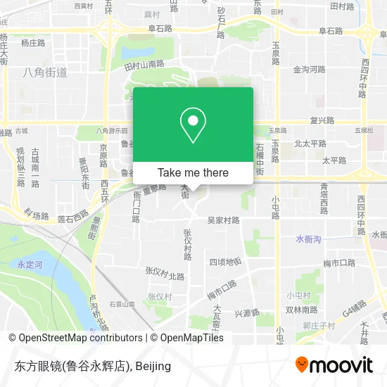 东方眼镜(鲁谷永辉店) map