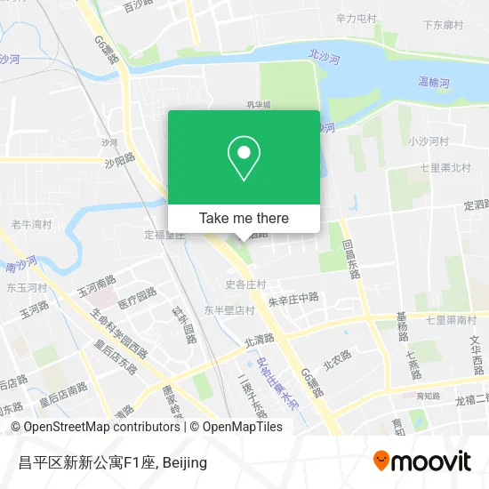 昌平区新新公寓F1座 map