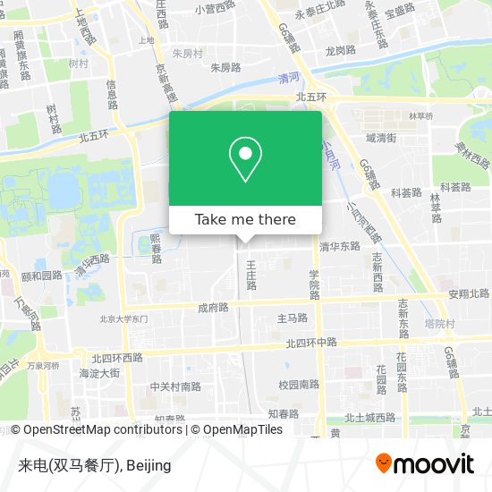 来电(双马餐厅) map