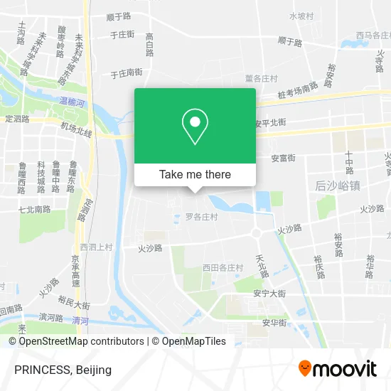 PRINCESS map