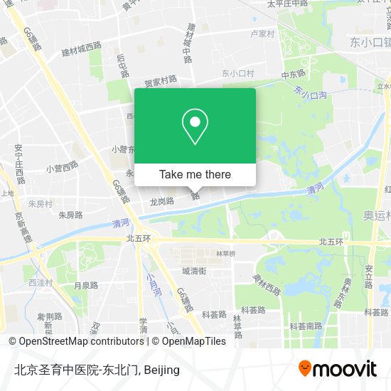 北京圣育中医院-东北门 map